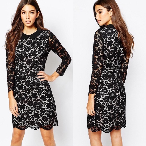 Ted Baker Dresses & Skirts - Ted Baker Ameera Scallop Hem Lace Dress Ted Baker Dresses & Skirts - Ted Baker Ameera Scallop Hem Lace Dress
